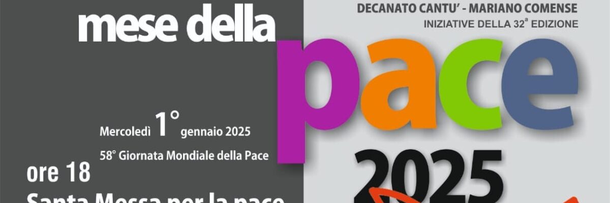 Mese della Pace 2025